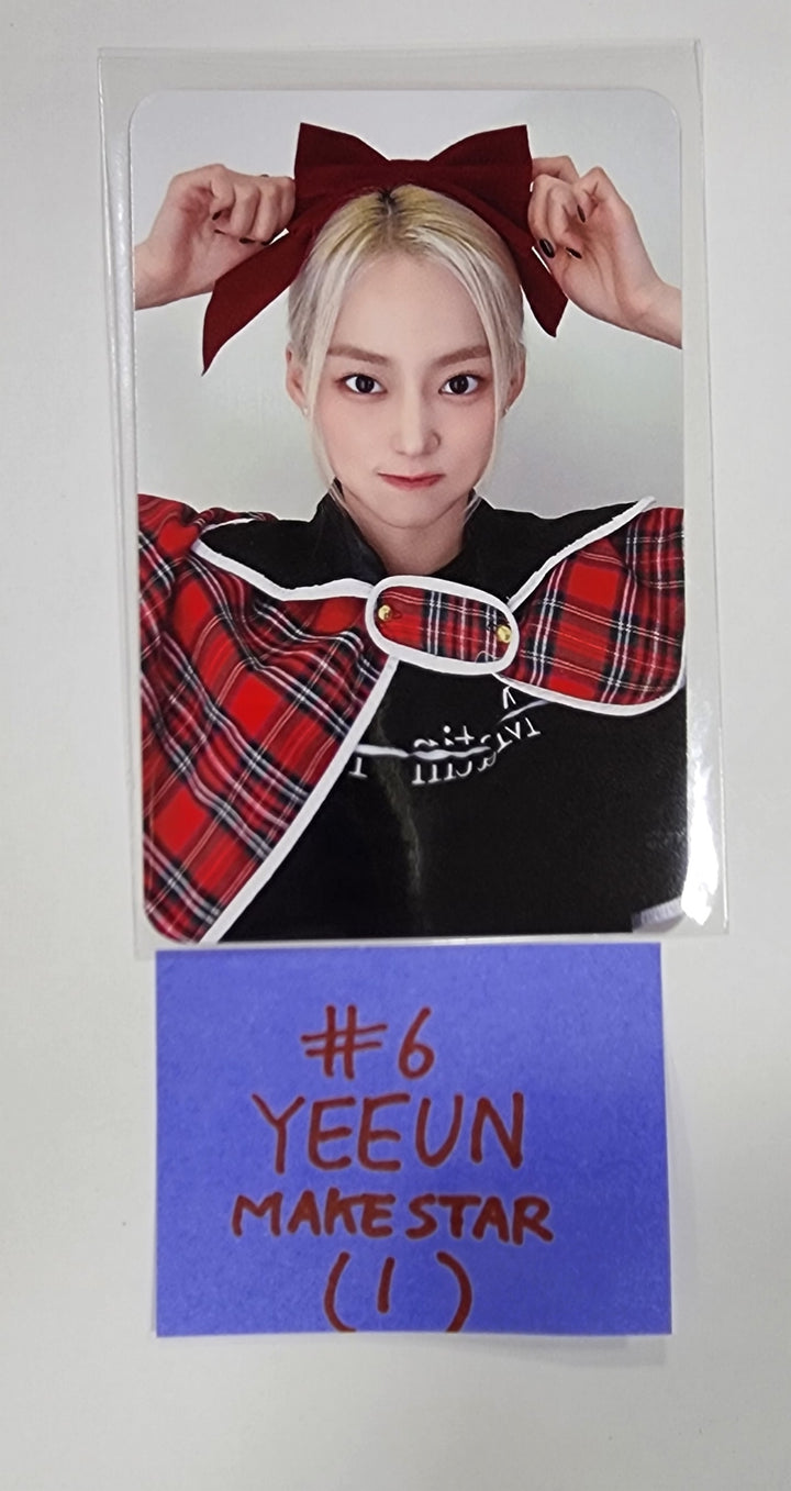 YEEUN "The Beginning" 1st Single Album - Makestar Fansign Event Photocard - HALLYUSUPERSTORE