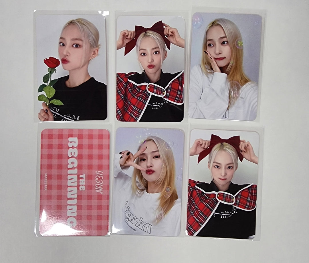 YEEUN "The Beginning" 1st Single Album - Makestar Fansign Event Photocard - HALLYUSUPERSTORE