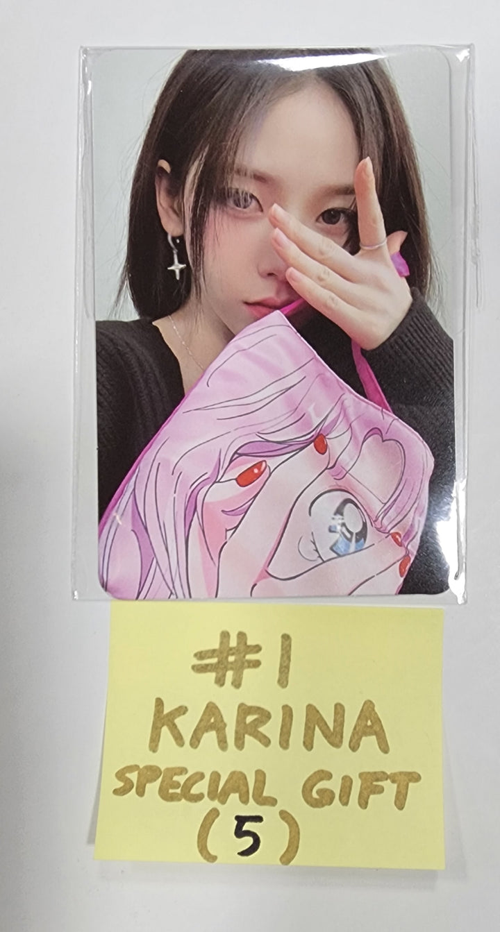 Aespa "MY WORLD" - Smtown Special Gift Event Photocard - HALLYUSUPERSTORE