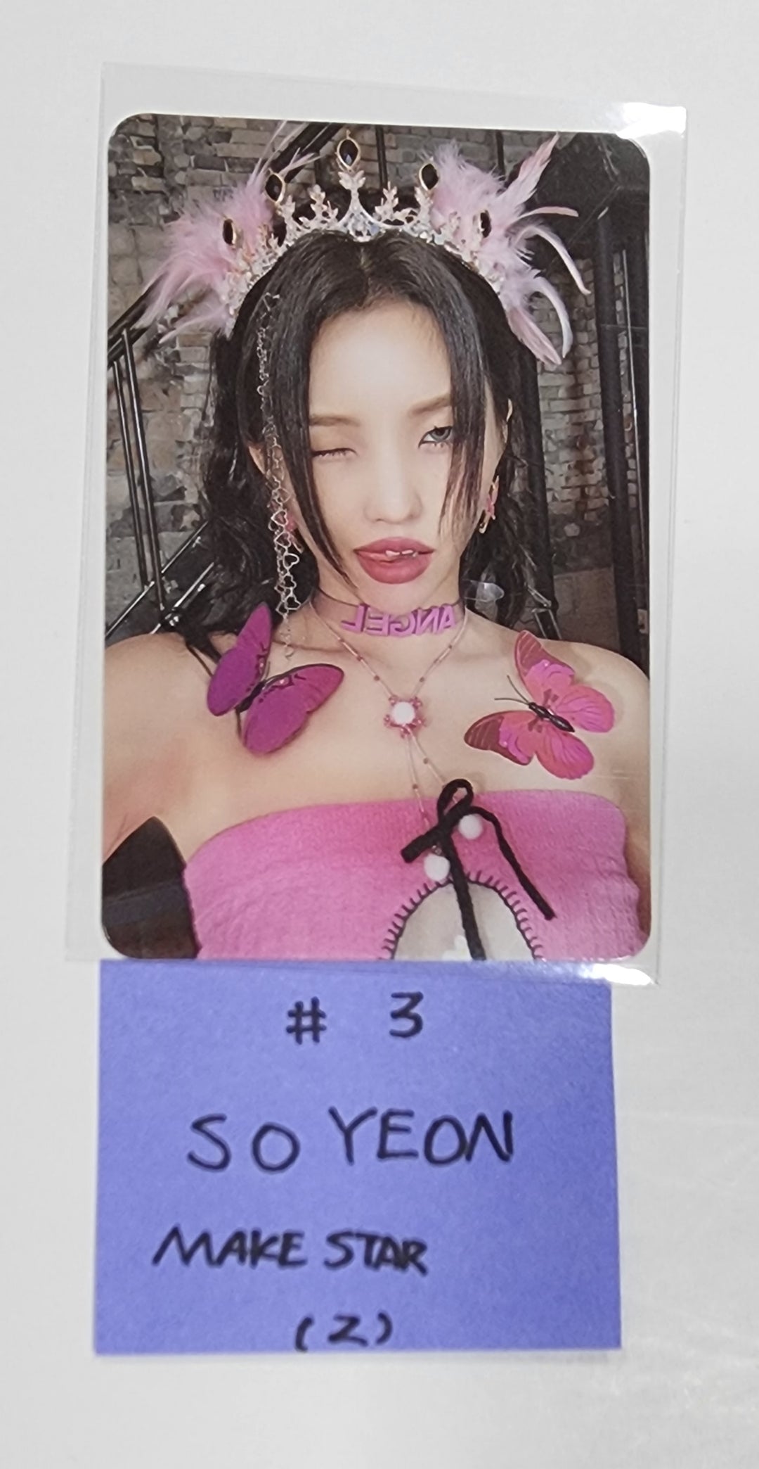 (g) I-DLE "I Feel" - Makestar Pre-Order Benefit Photocard - HALLYUSUPERSTORE