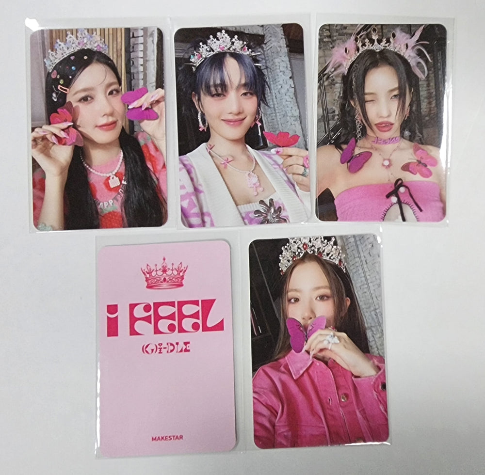 (g) I-DLE "I Feel" - Makestar Pre-Order Benefit Photocard - HALLYUSUPERSTORE