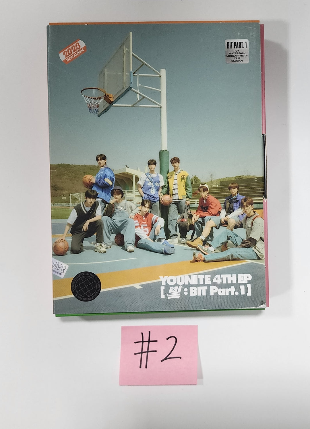 YOUNITE "빛 : BIT Part.1" - Hand Autographed(Signed) Promo Album - HALLYUSUPERSTORE