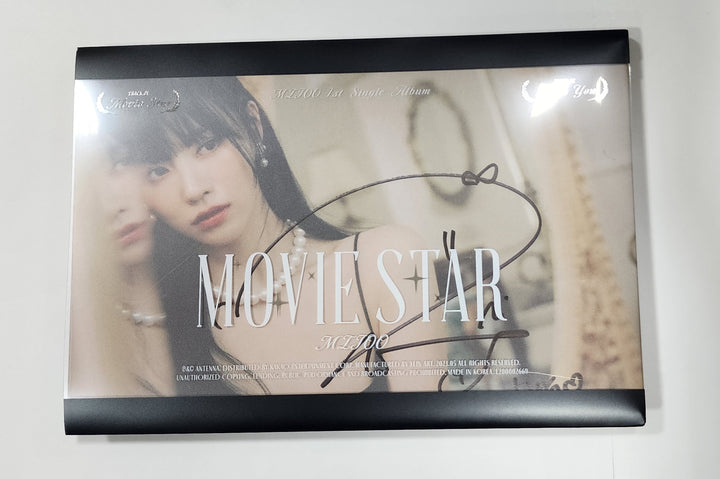 MIJOO "Movie Star" - Hand Autographed(Signed) Album - HALLYUSUPERSTORE
