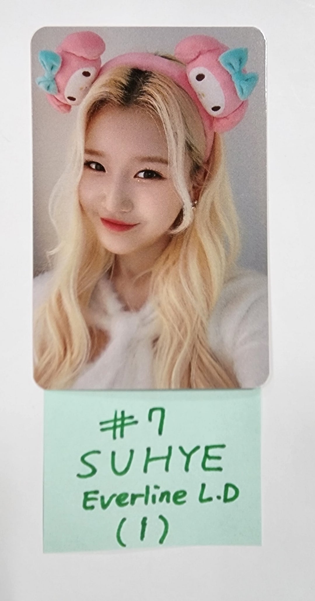 LIMELIGHT "LOVE &amp; HAPPINESS" - Everline Lucky Draw Event Photocard - HALLYUSUPERSTORE