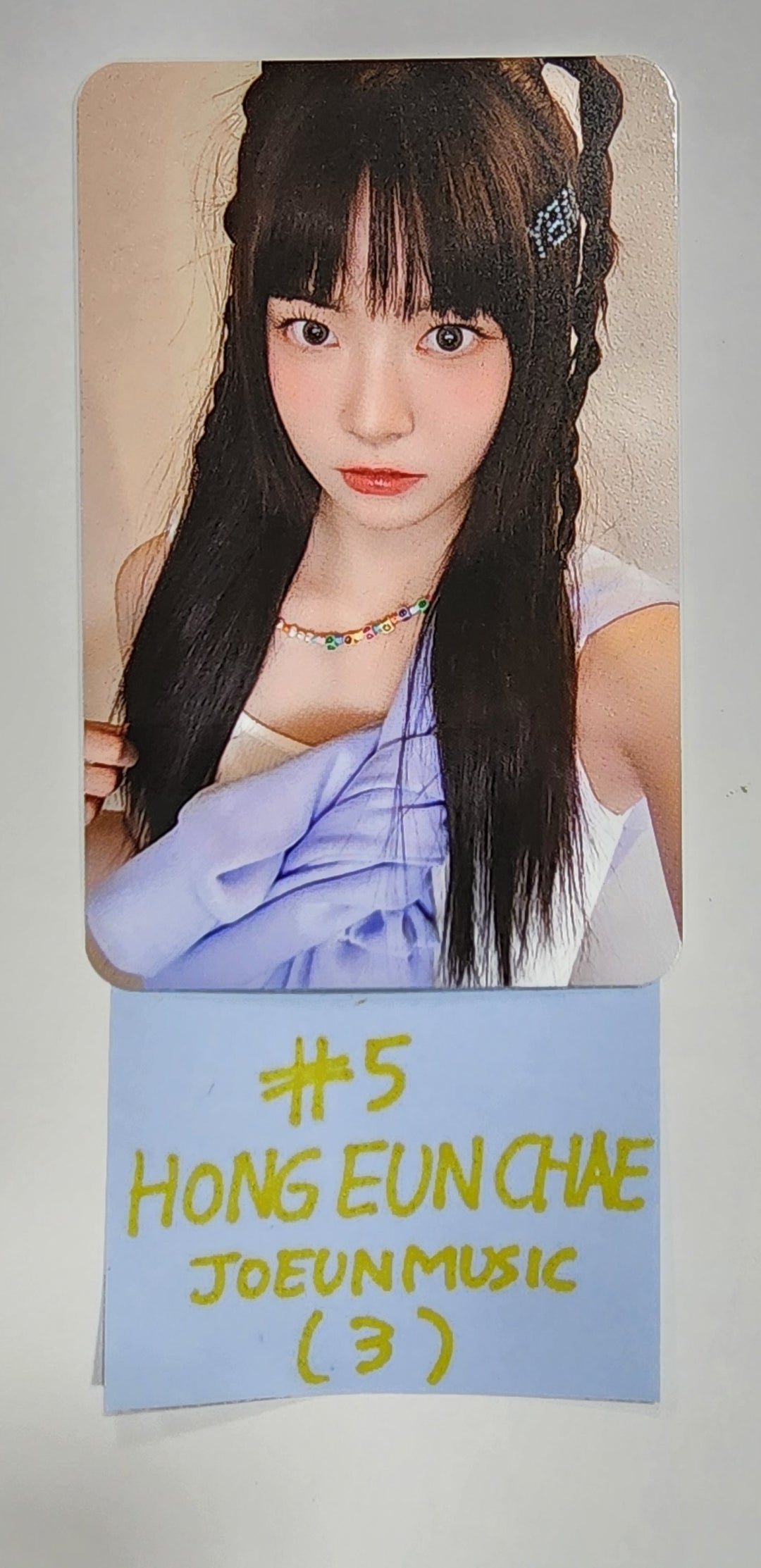 LE SSERAFIM "UNFORGIVEN" - Joeun Music Fansign Event Photocard - HALLYUSUPERSTORE