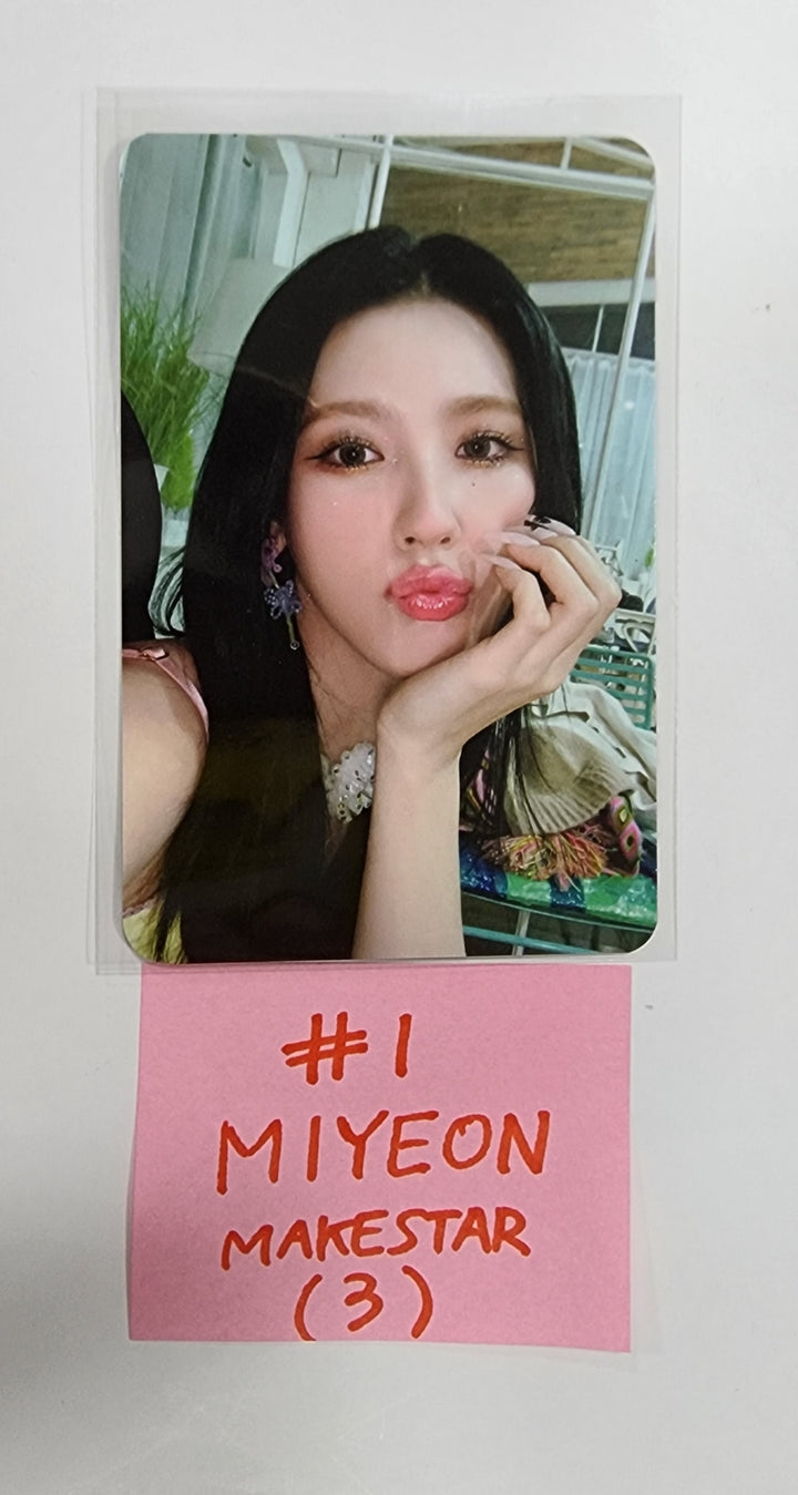 (g) I-DLE "I Feel" - Makestar Pre-Order Benefit Photocard [Poca Ver.] - HALLYUSUPERSTORE