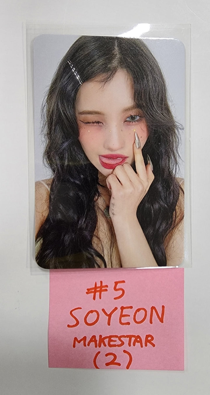 (g) I-DLE "I Feel" - Makestar Pre-Order Benefit Photocard [Poca Ver.] - HALLYUSUPERSTORE