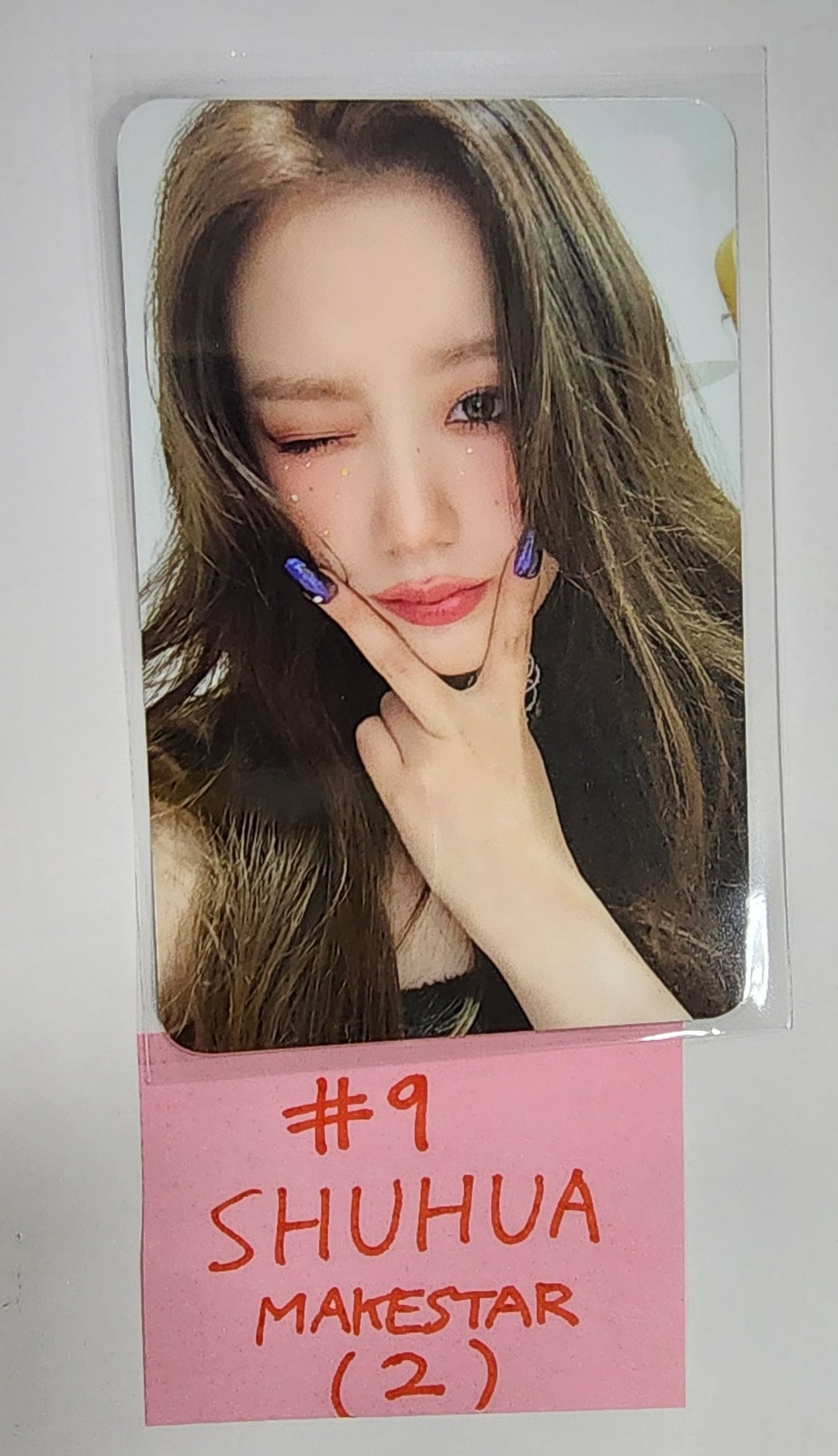 (g) I-DLE "I Feel" - Makestar Pre-Order Benefit Photocard [Poca Ver.] - HALLYUSUPERSTORE