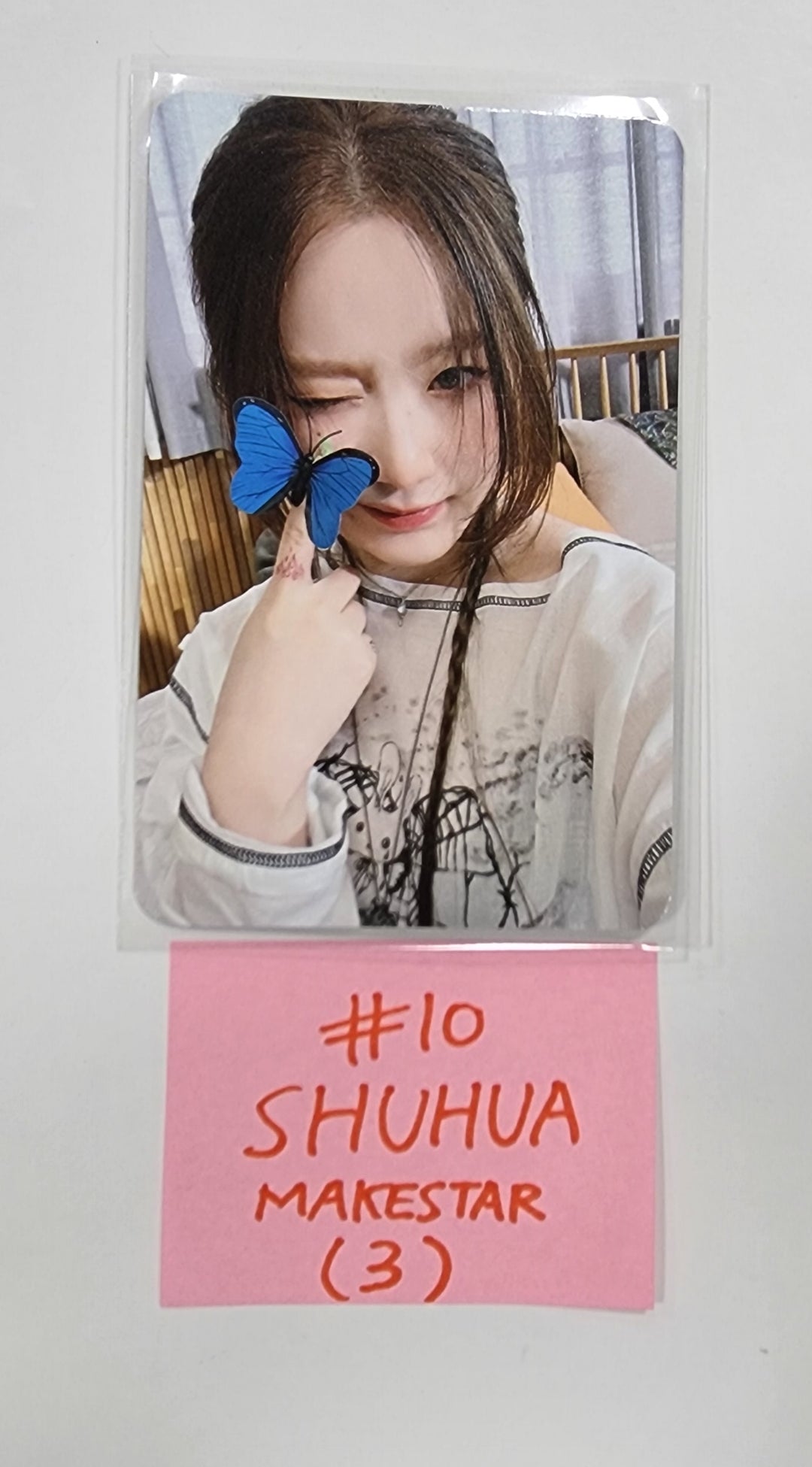 (g) I-DLE "I Feel" - Makestar Pre-Order Benefit Photocard [Poca Ver.] - HALLYUSUPERSTORE