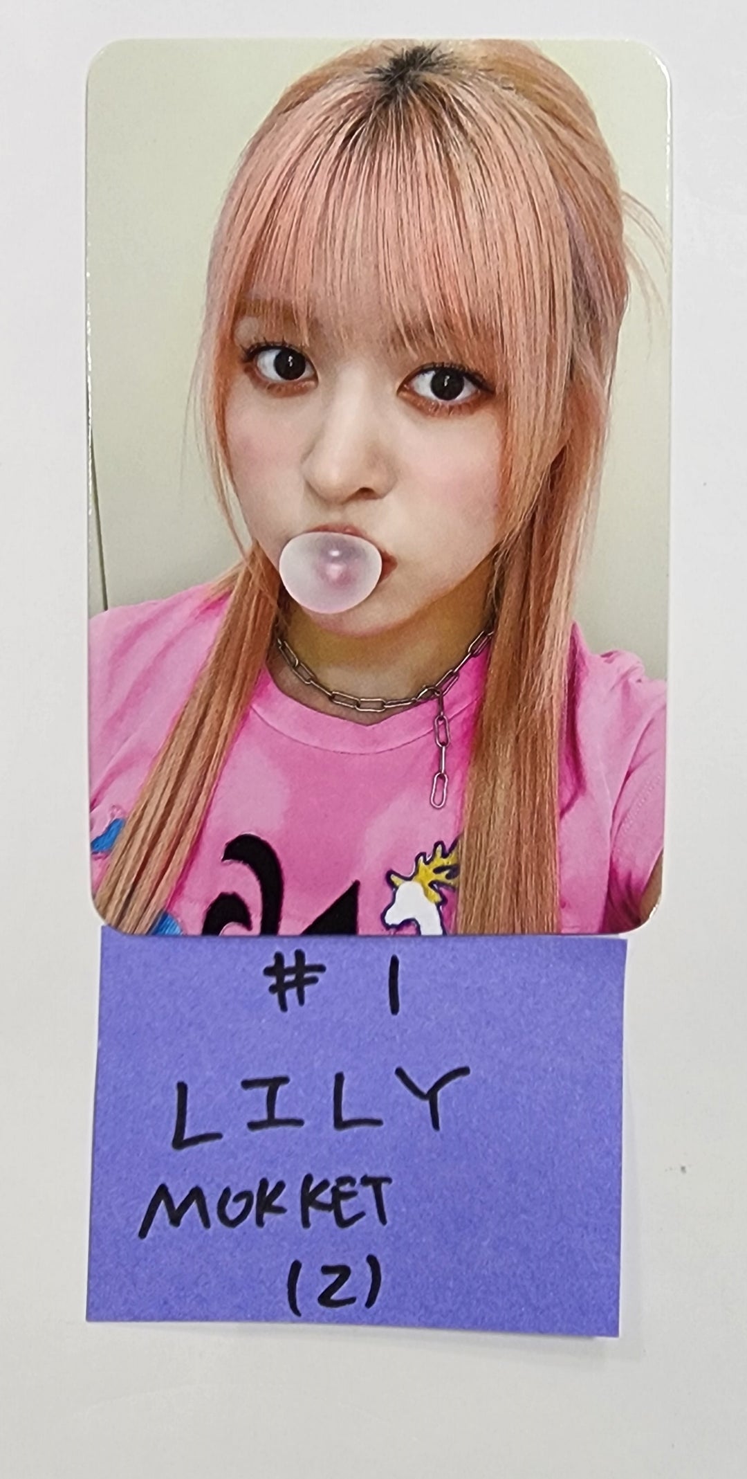 NMIXX "expergo" - Mokket Shop Fansign Event Photocard - HALLYUSUPERSTORE