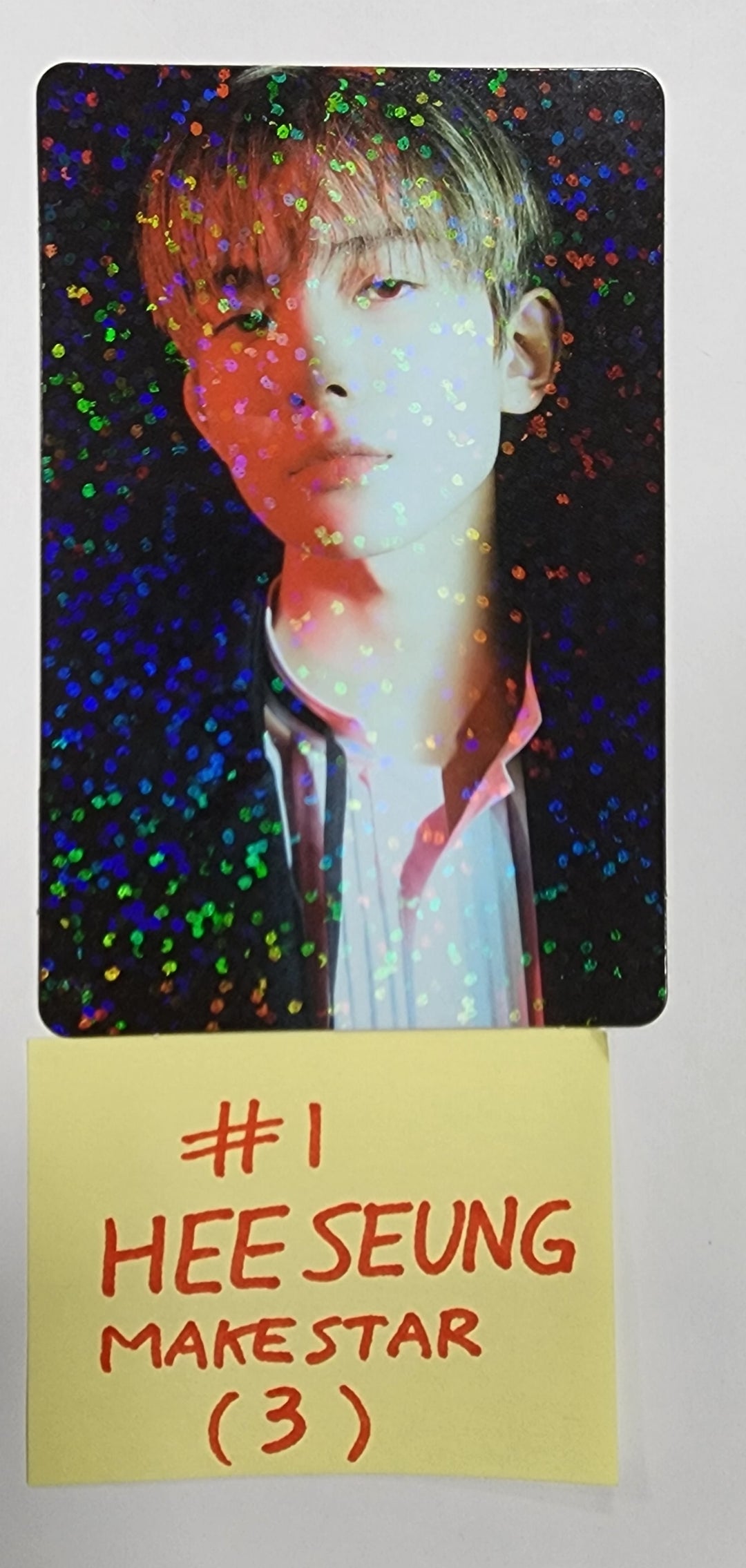 Enhypen "DARK BLOOD" - Makestar Pre-Order Benefit Hologram Photocard - HALLYUSUPERSTORE