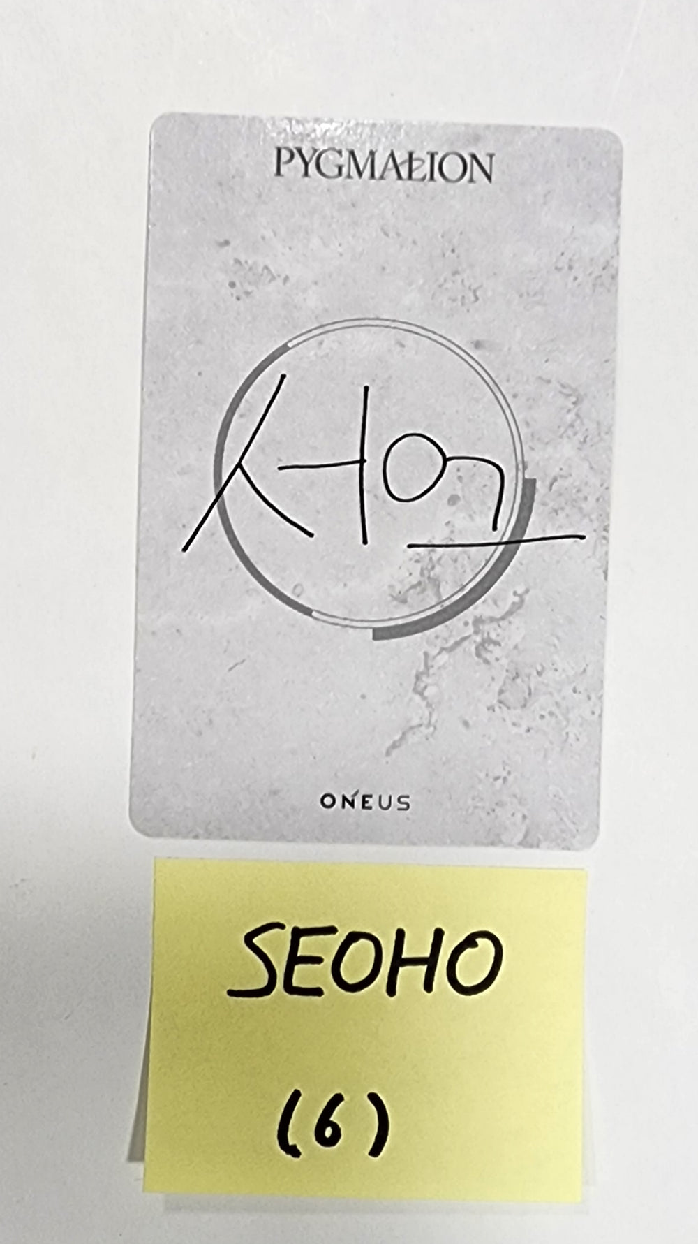 Oneus "PYGMALION" - Official Photocard [MAIN ver.] - HALLYUSUPERSTORE