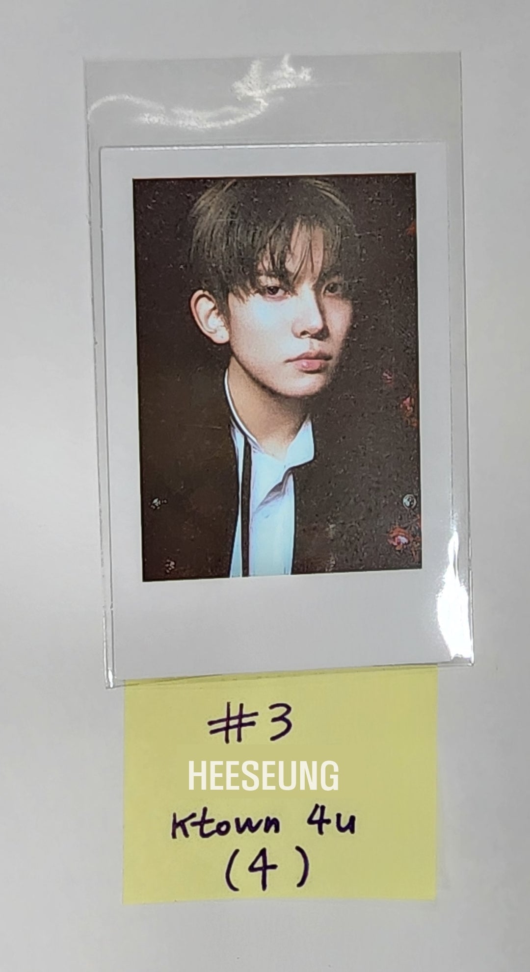 Enhypen "DARK BLOOD" - Ktown4U Pre-Order Benefit Polaroid Type Photocard - HALLYUSUPERSTORE