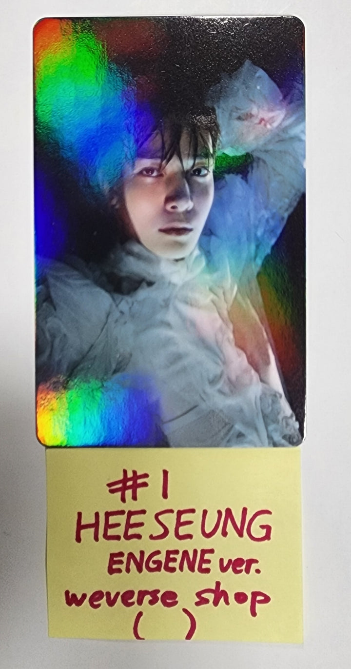 Enhypen "DARK BLOOD" - Weverse Shop Pre-Order Benefit Hologram Photocard [ENGENE Ver.] [Restocked 5/26] - HALLYUSUPERSTORE