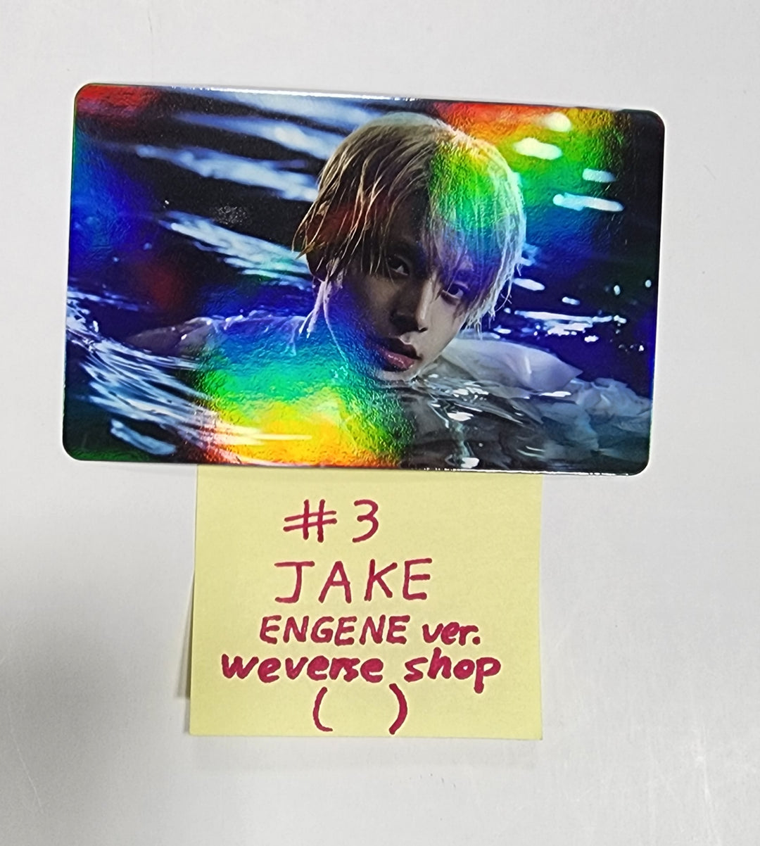 Enhypen "DARK BLOOD" - Weverse Shop Pre-Order Benefit Hologram Photocard [ENGENE Ver.] [Restocked 5/26] - HALLYUSUPERSTORE