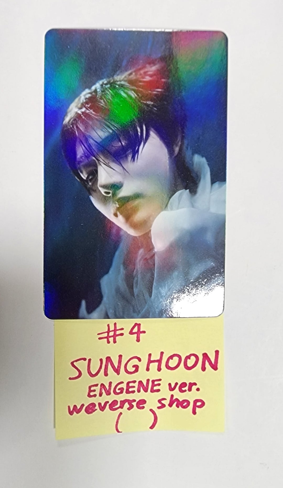 Enhypen "DARK BLOOD" - Weverse Shop Pre-Order Benefit Hologram Photocard [ENGENE Ver.] [Restocked 5/26] - HALLYUSUPERSTORE