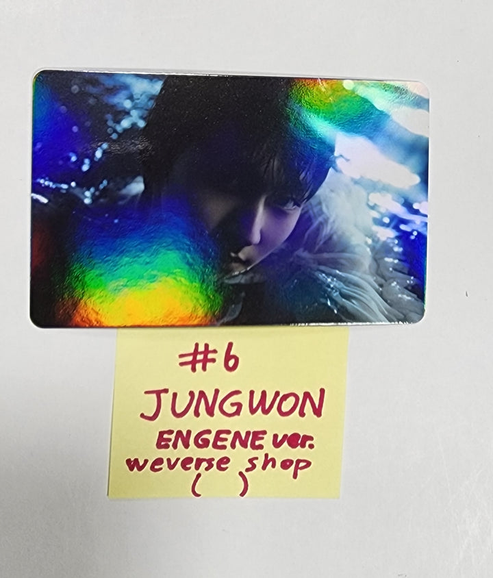 Enhypen "DARK BLOOD" - Weverse Shop Pre-Order Benefit Hologram Photocard [ENGENE Ver.] [Restocked 5/26] - HALLYUSUPERSTORE