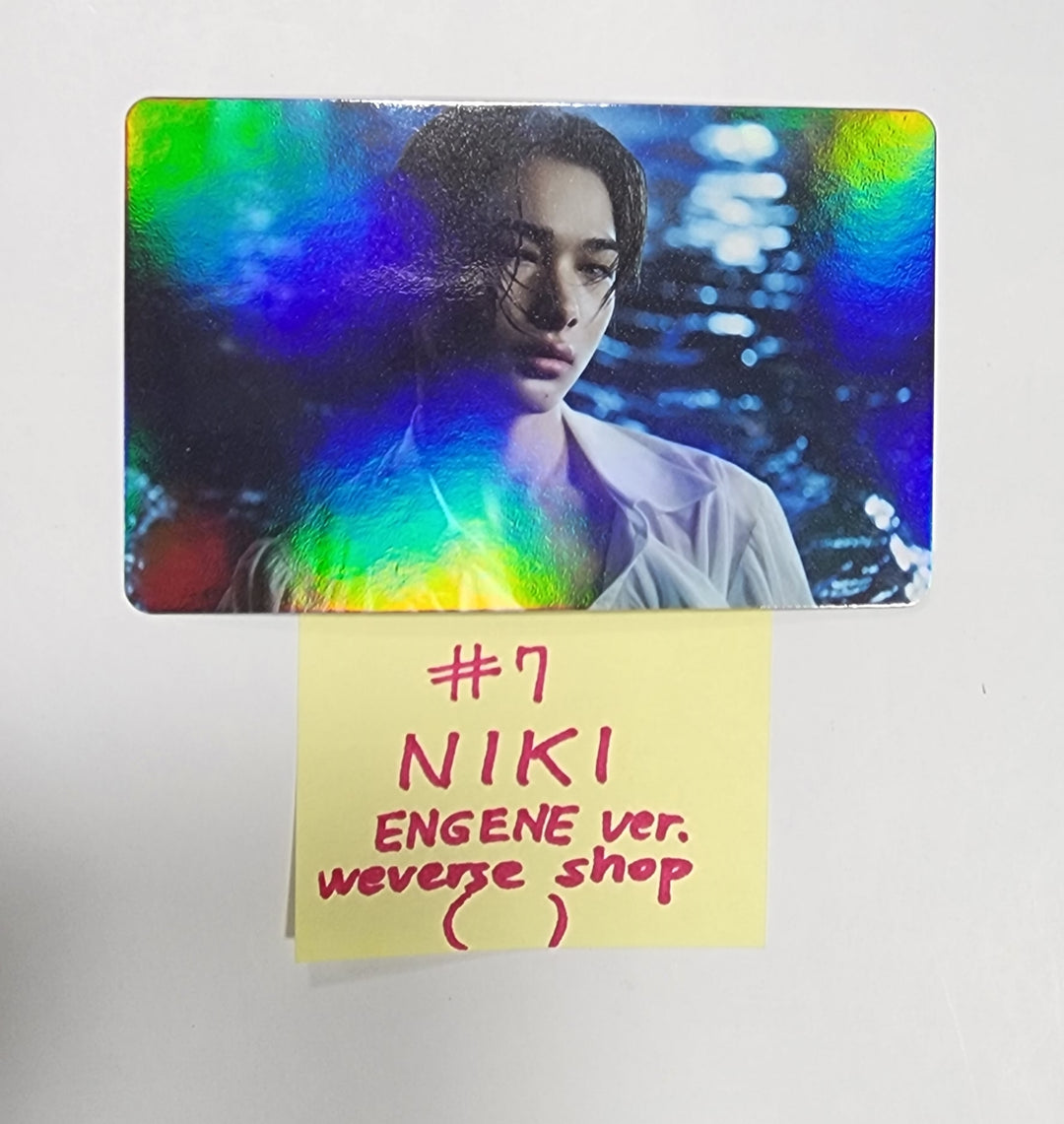 Enhypen "DARK BLOOD" - Weverse Shop Pre-Order Benefit Hologram Photocard [ENGENE Ver.] [Restocked 5/26] - HALLYUSUPERSTORE