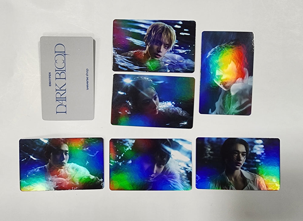 Enhypen "DARK BLOOD" - Weverse Shop Pre-Order Benefit Hologram Photocard [ENGENE Ver.] [Restocked 5/26] - HALLYUSUPERSTORE