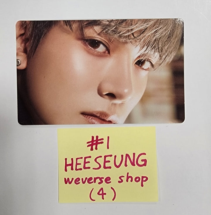 Enhypen "DARK BLOOD" - Weverse Shop Pre-Order Benefit Hologram Photocard, Stand Photo [Restocked 5/26] - HALLYUSUPERSTORE