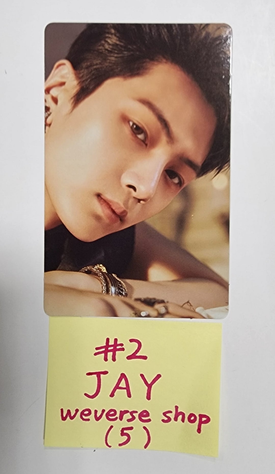 Enhypen "DARK BLOOD" - Weverse Shop Pre-Order Benefit Hologram Photocard, Stand Photo [Restocked 5/26] - HALLYUSUPERSTORE