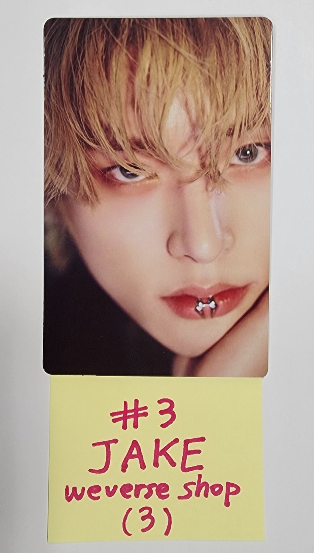 Enhypen "DARK BLOOD" - Weverse Shop Pre-Order Benefit Hologram Photocard, Stand Photo [Restocked 5/26] - HALLYUSUPERSTORE