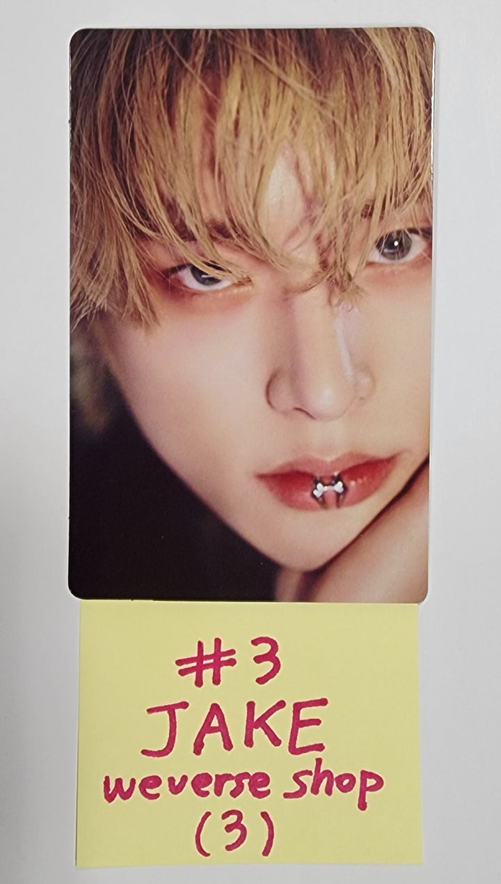 Enhypen "DARK BLOOD" - Weverse Shop Pre-Order Benefit Hologram Photocard, Stand Photo [Restocked 5/26] - HALLYUSUPERSTORE