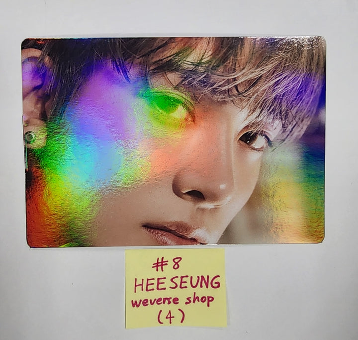Enhypen "DARK BLOOD" - Weverse Shop Pre-Order Benefit Hologram Photocard, Stand Photo [Restocked 5/26] - HALLYUSUPERSTORE