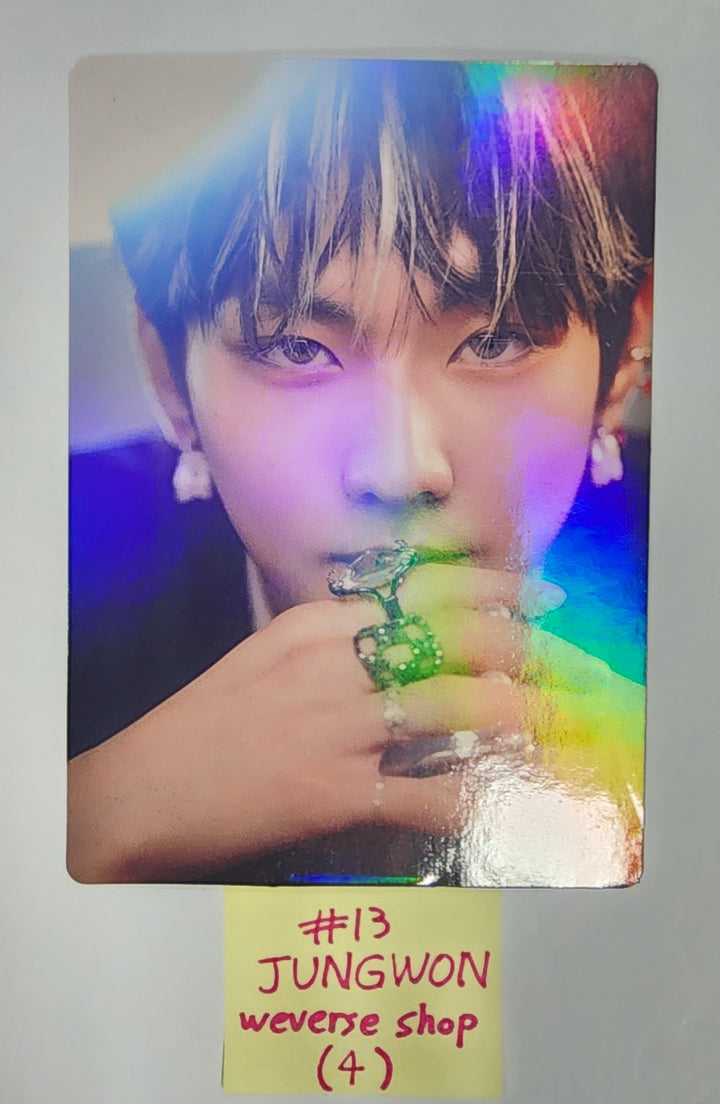 Enhypen "DARK BLOOD" - Weverse Shop Pre-Order Benefit Hologram Photocard, Stand Photo [Restocked 5/26] - HALLYUSUPERSTORE