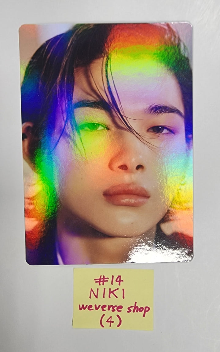 Enhypen "DARK BLOOD" - Weverse Shop Pre-Order Benefit Hologram Photocard, Stand Photo [Restocked 5/26] - HALLYUSUPERSTORE