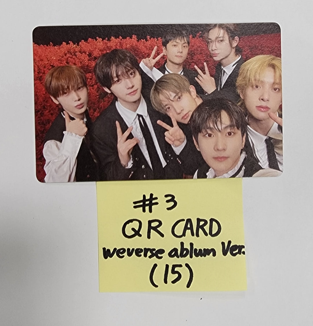 Enhypen "DARK BLOOD" - Official Photocard [Weverse Album Ver.] [Restocked 6/2] - HALLYUSUPERSTORE