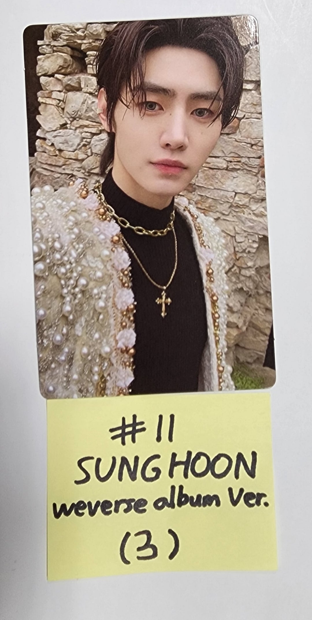 Enhypen "DARK BLOOD" - Official Photocard [Weverse Album Ver.] [Restocked 6/2] - HALLYUSUPERSTORE