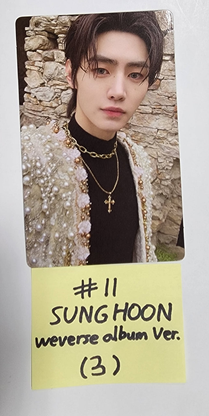 Enhypen "DARK BLOOD" - Official Photocard [Weverse Album Ver.] [Restocked 6/2] - HALLYUSUPERSTORE
