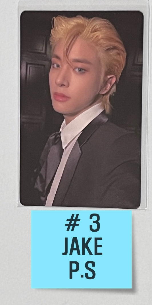 Enhypen "DARK BLOOD" - [Soundwave, M2U, Powerstation] Lucky Draw Event Photocard - HALLYUSUPERSTORE