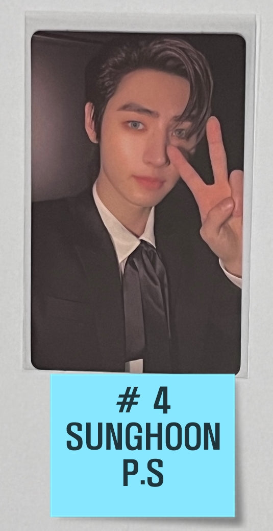 Enhypen "DARK BLOOD" - [Soundwave, M2U, Powerstation] Lucky Draw Event Photocard - HALLYUSUPERSTORE