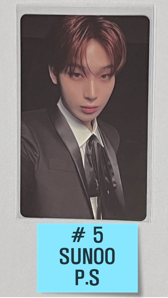 Enhypen "DARK BLOOD" - [Soundwave, M2U, Powerstation] Lucky Draw Event Photocard - HALLYUSUPERSTORE