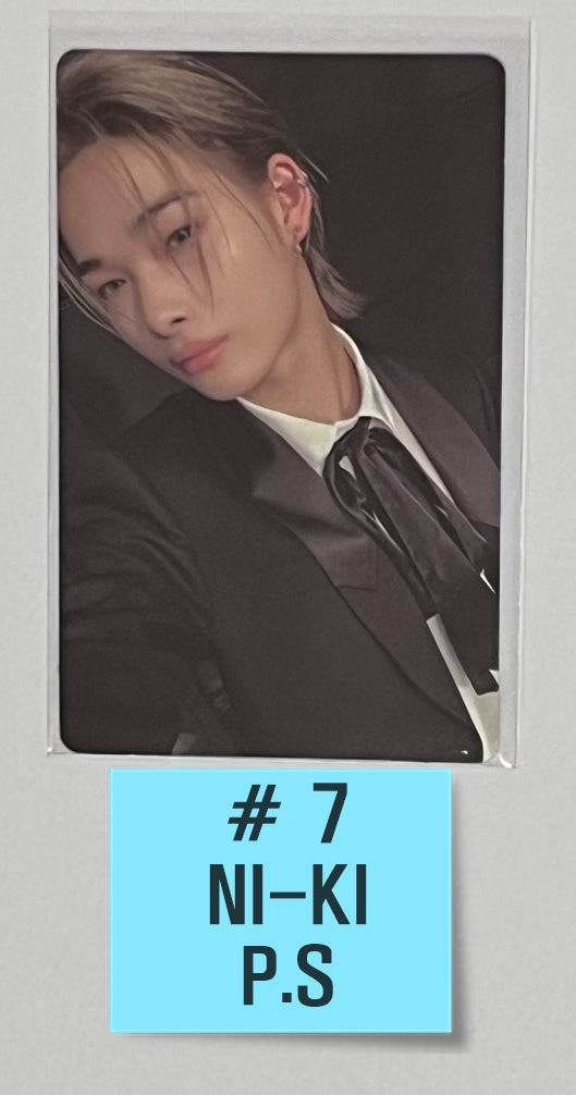 Enhypen "DARK BLOOD" - [Soundwave, M2U, Powerstation] Lucky Draw Event Photocard - HALLYUSUPERSTORE