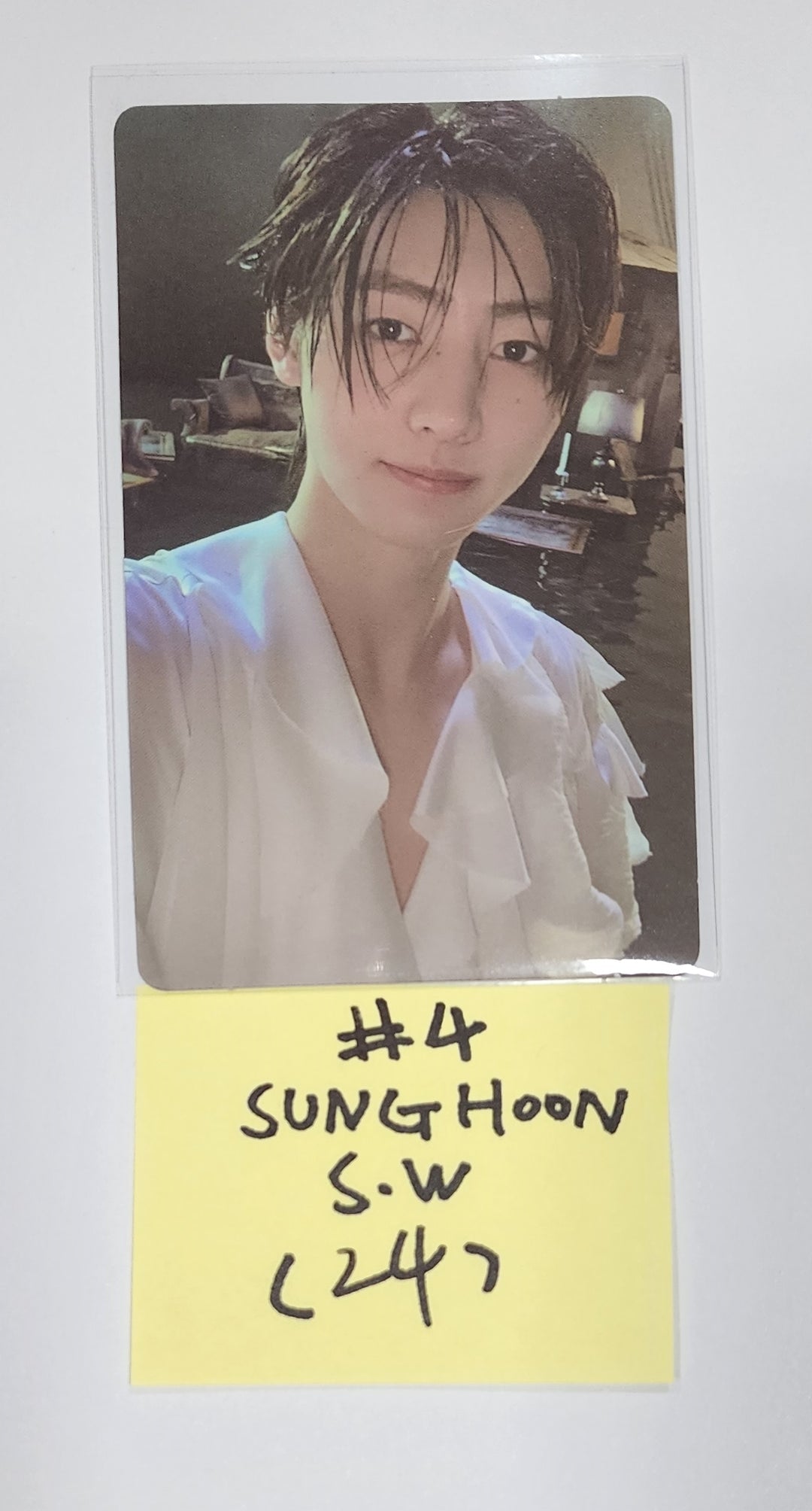 Enhypen "DARK BLOOD" - [Soundwave, M2U, Powerstation] Lucky Draw Event Photocard - HALLYUSUPERSTORE