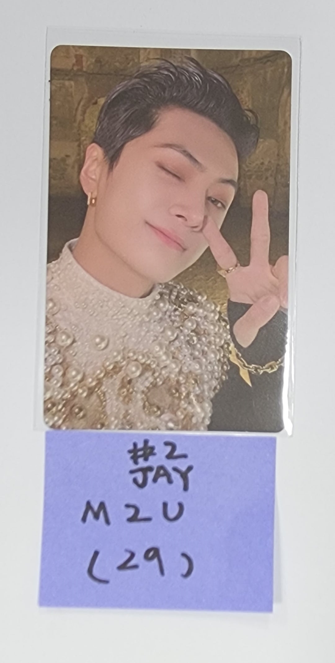 Enhypen "DARK BLOOD" - [Soundwave, M2U, Powerstation] Lucky Draw Event Photocard - HALLYUSUPERSTORE