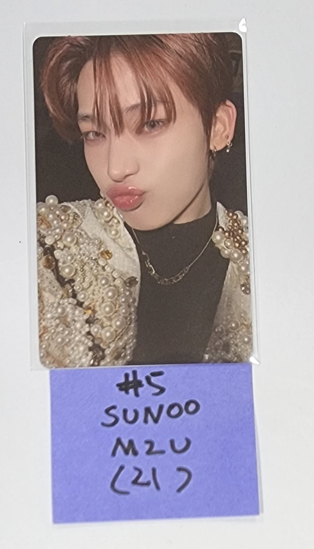Enhypen "DARK BLOOD" - [Soundwave, M2U, Powerstation] Lucky Draw Event Photocard - HALLYUSUPERSTORE
