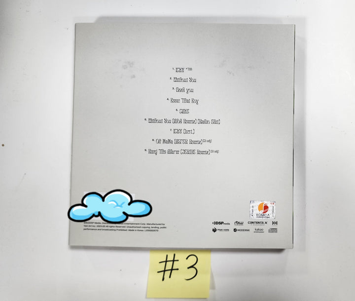 KARD "ICKY" - Hand Autographed(Signed) Promo Album - HALLYUSUPERSTORE
