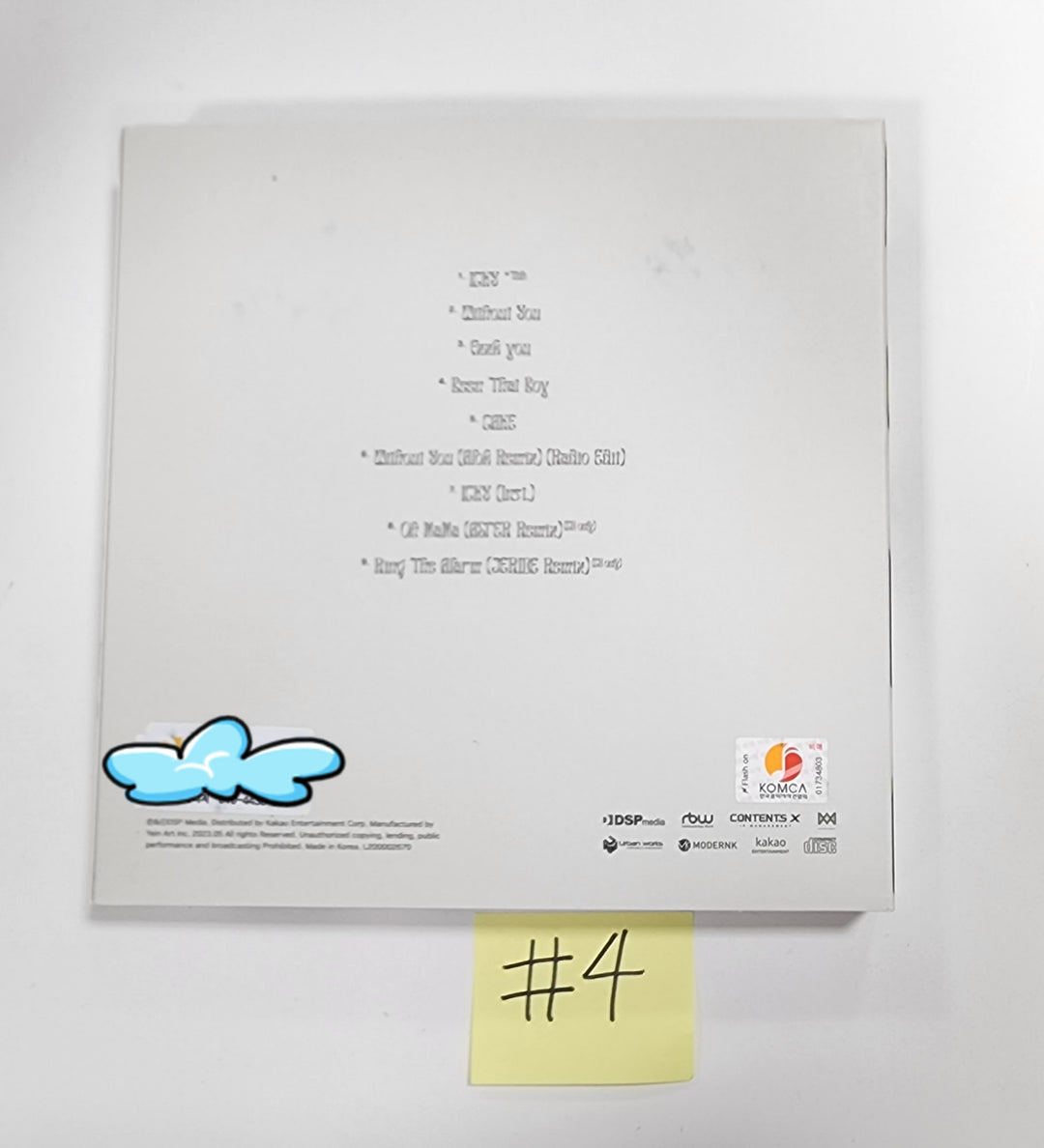 KARD "ICKY" - Hand Autographed(Signed) Promo Album - HALLYUSUPERSTORE