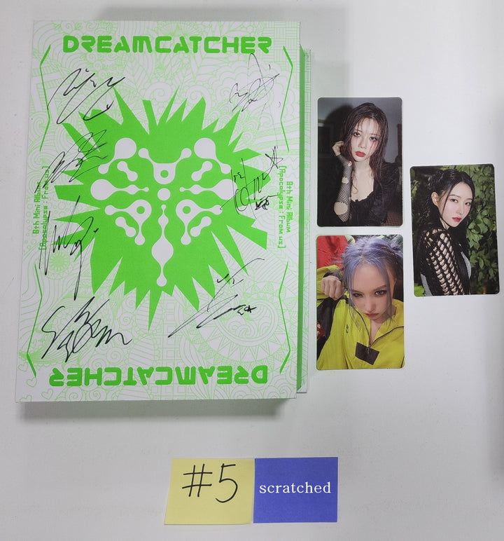 Dreamcatcher "Apocalypse : From us" - Hand Autographed(Signed) Promo Album [Limited ver, Normal ver] - HALLYUSUPERSTORE