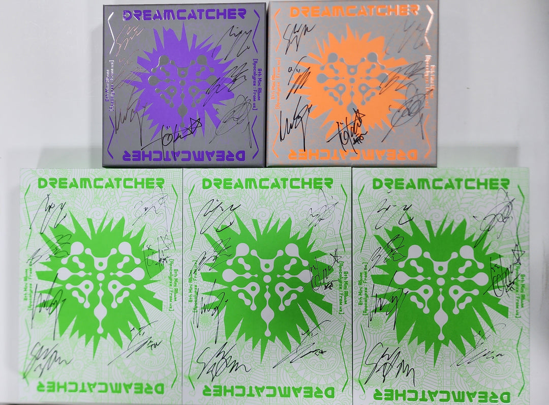 Dreamcatcher "Apocalypse : From us" - Hand Autographed(Signed) Promo Album [Limited ver, Normal ver] - HALLYUSUPERSTORE