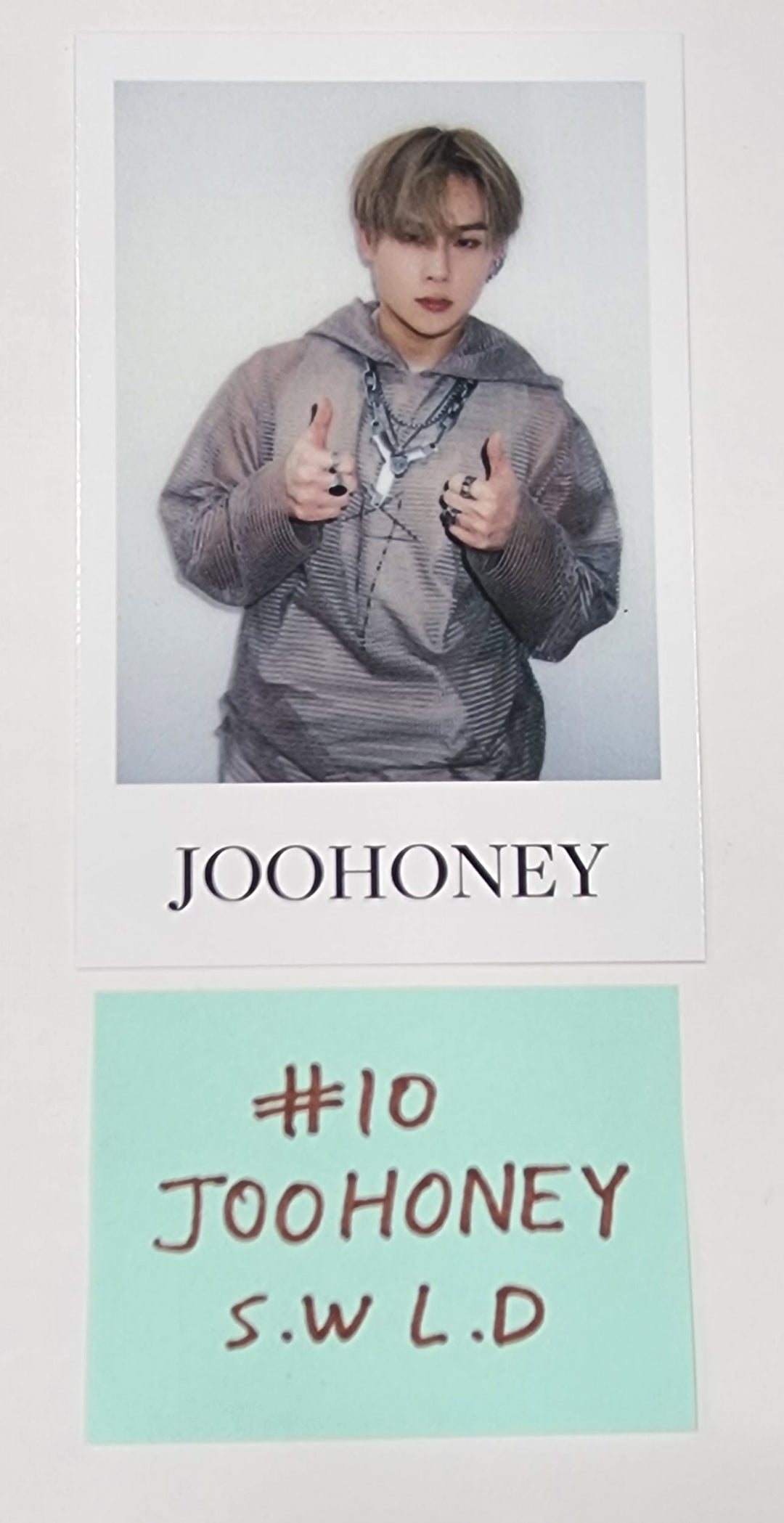 JOOHONEY "LIGHTS" - Soundwave Lucky Draw Event Photocard - HALLYUSUPERSTORE
