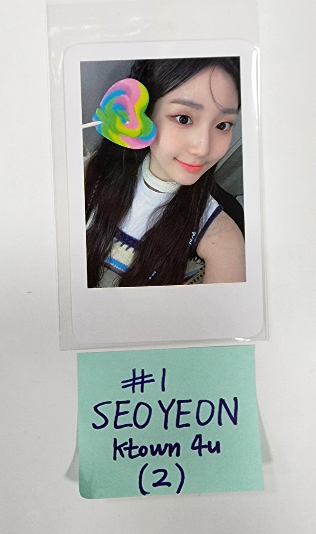 +(KR)ystal Eyes "AESTHETIC" - Ktown4U Fansign Event Polaroid Type Photocard - HALLYUSUPERSTORE