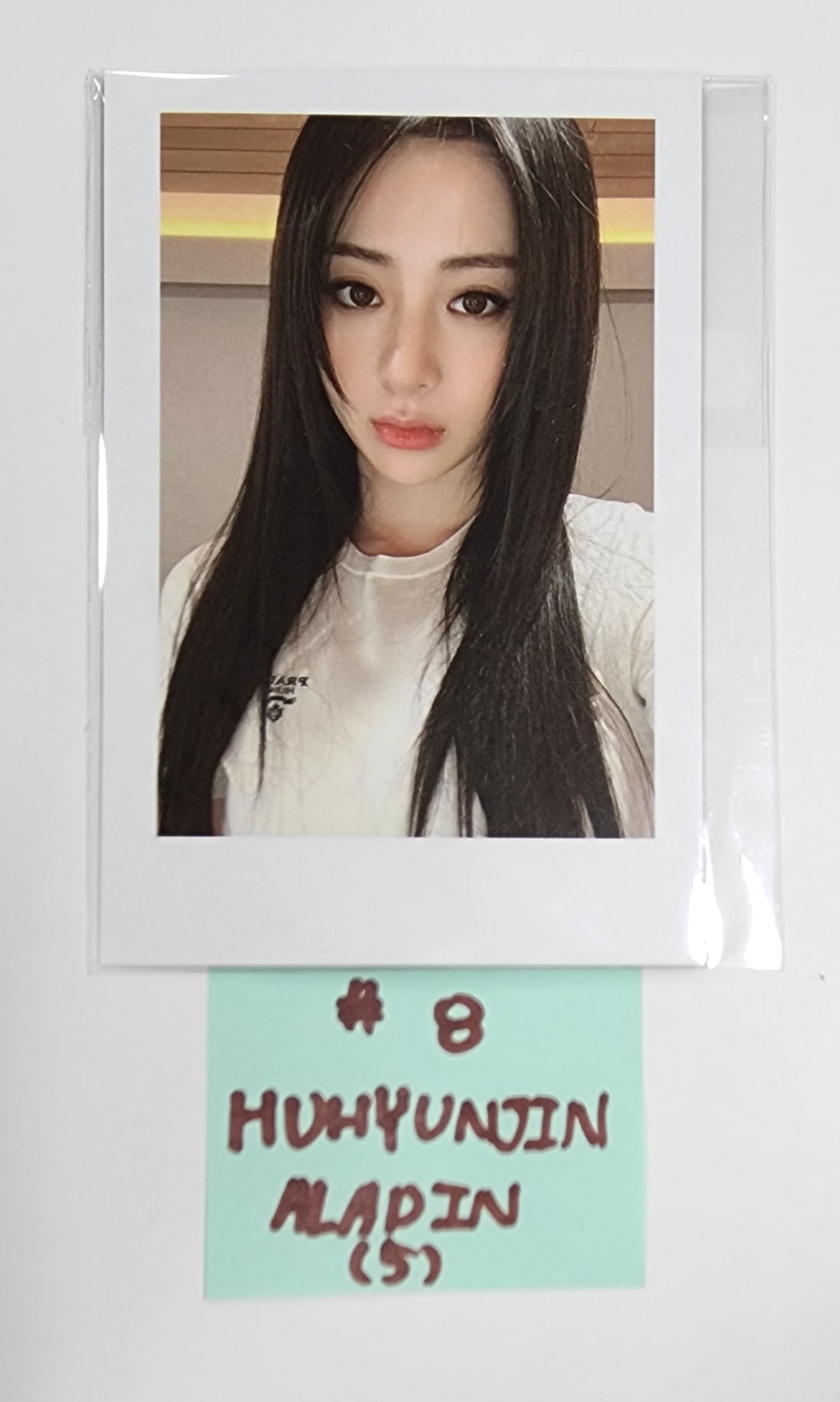 LE SSERAFIM "UNFORGIVEN" - Aladin Fansign Event Photocard, Polaroid Type Photocard - HALLYUSUPERSTORE