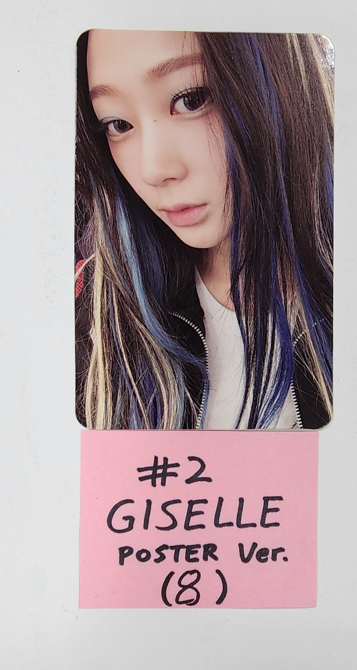 Aespa "MY WORLD" - Official Photocard [Poster Ver.] - HALLYUSUPERSTORE