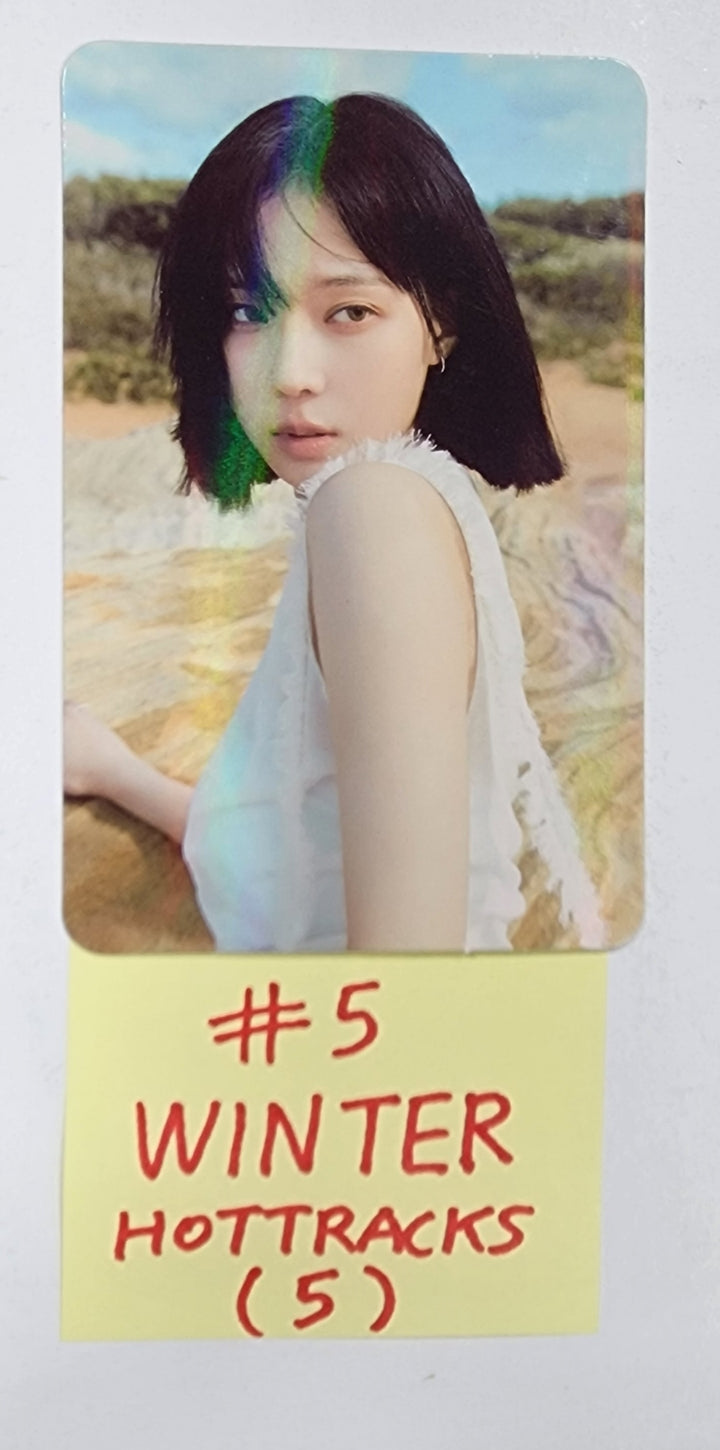 Aespa "MY WORLD" - Hottracks Event Hologram Photocard - HALLYUSUPERSTORE