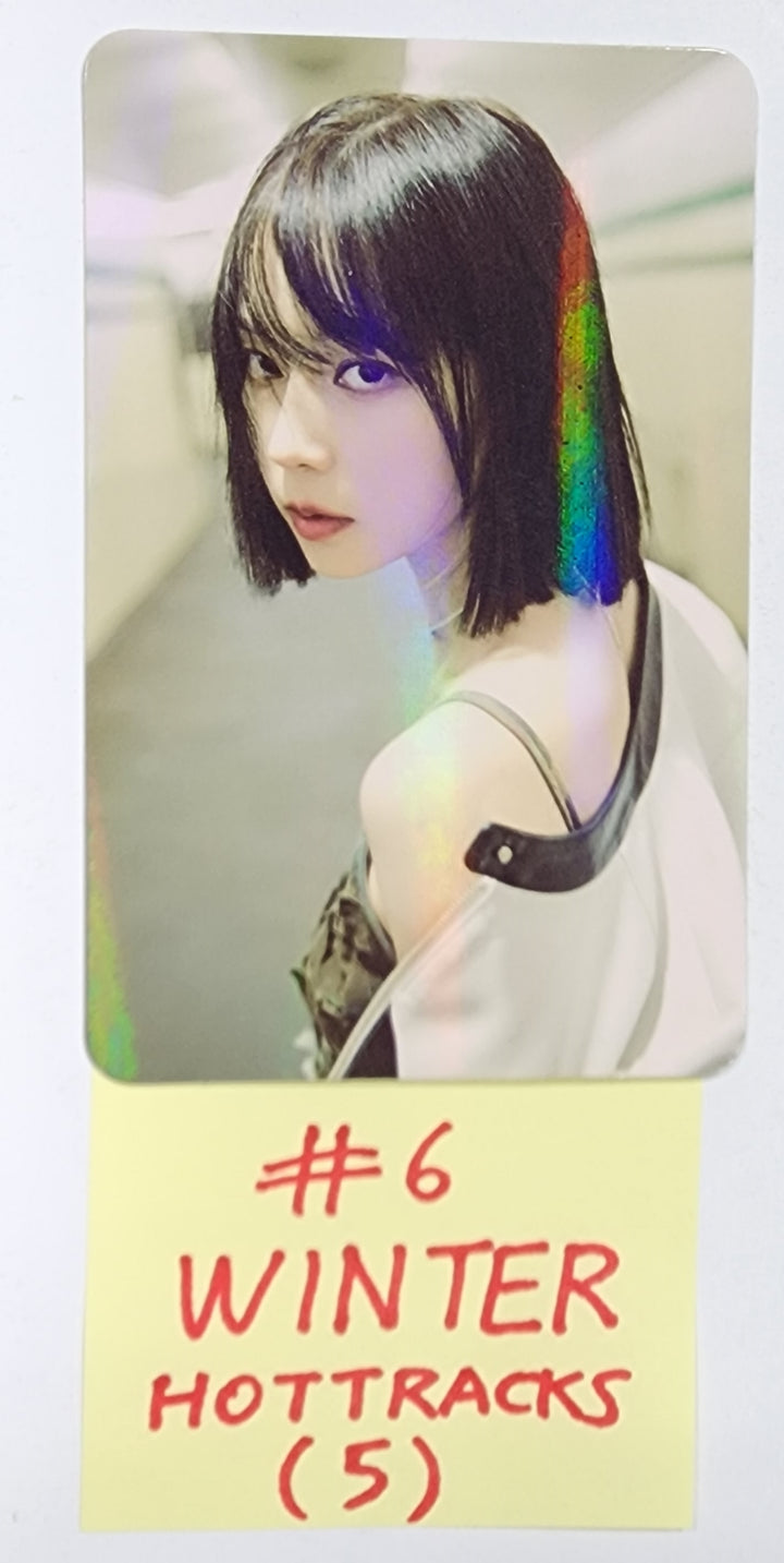 Aespa "MY WORLD" - Hottracks Event Hologram Photocard - HALLYUSUPERSTORE
